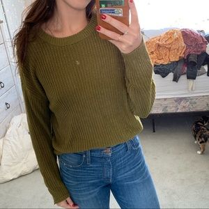 Urban Outfitters Olive Sweater